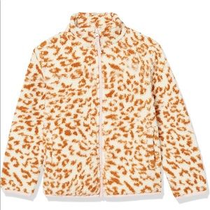 Amazon Essentials Girls' Sherpa Fleece Full-Zip Jacket SZ Xl